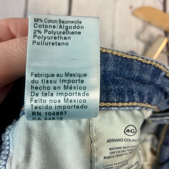 AG High Waist Skinny Jeans 27 - Picture 9 of 10